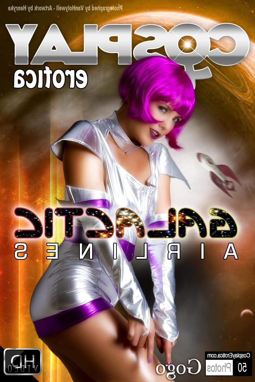 12P Cosplay hottie Gogo exposes her hot body in costume