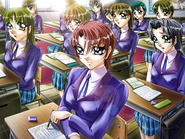 16P Hentai schoolgirls