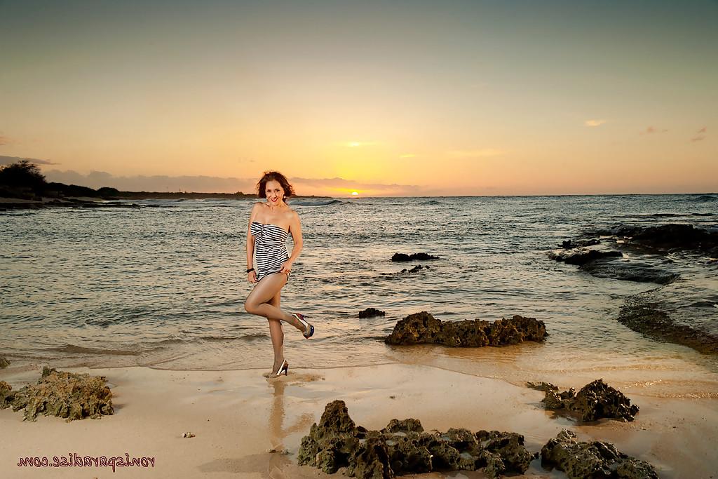 16P Nature is one of many places that Roni takes poses and has fun