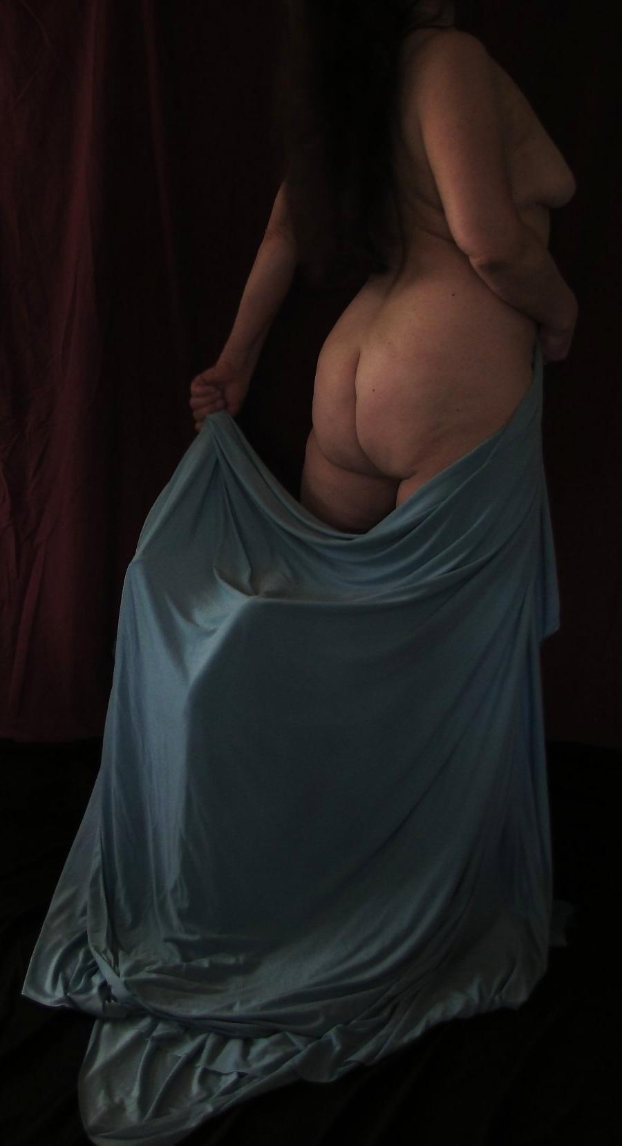 8P Blue sheet Tease