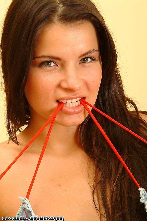 20P Pictures of teen cutie Judy showing her hot naked fuckable body