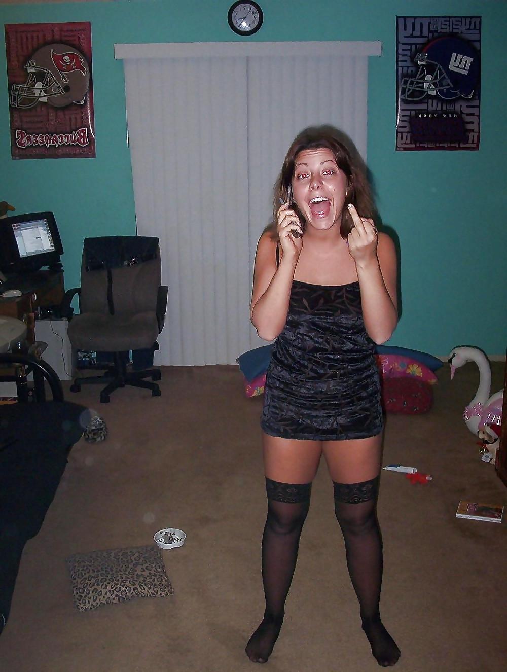 20P Amateurs in Black Stockings & Pantyhose