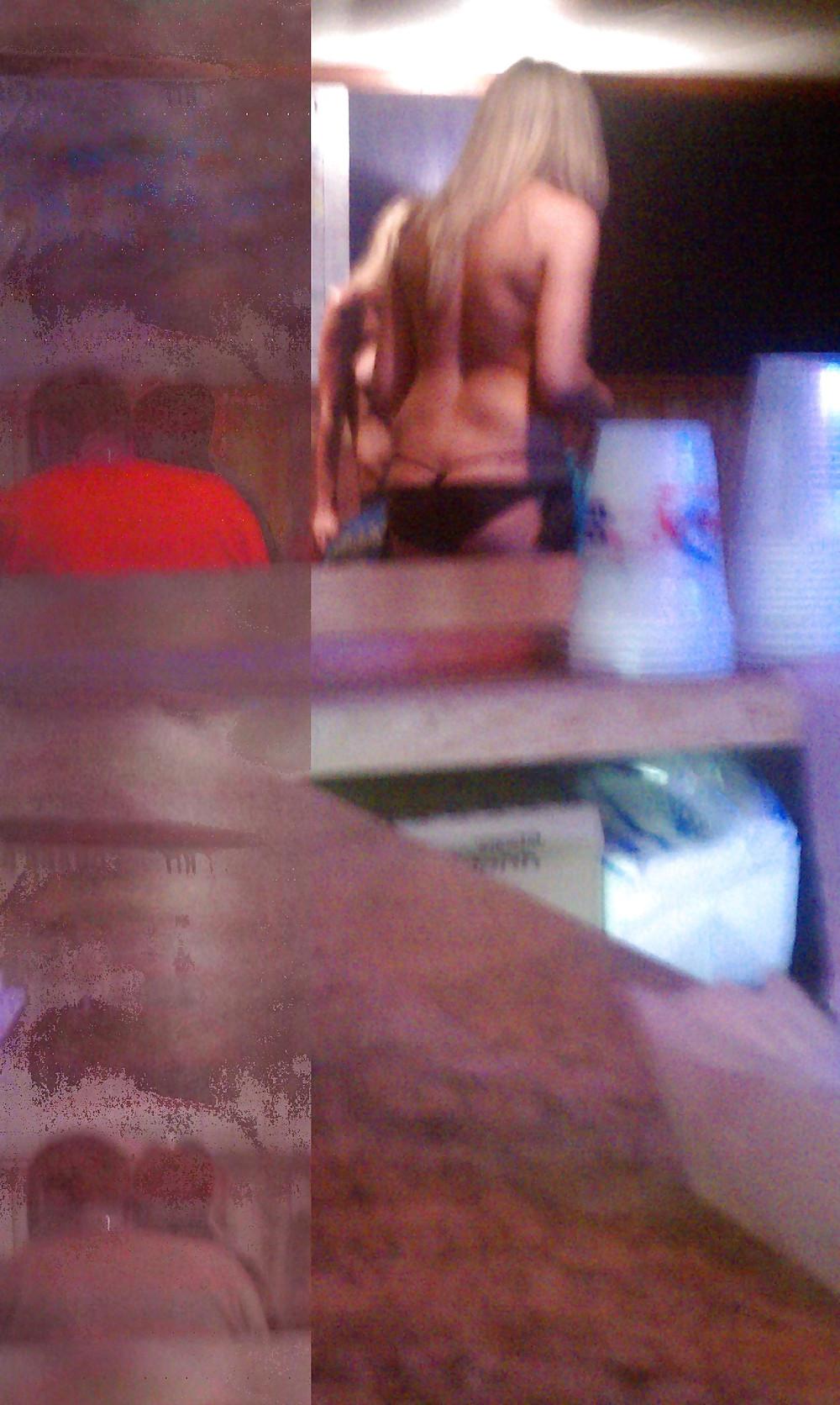 8P Stripers upstairs for a football draft party