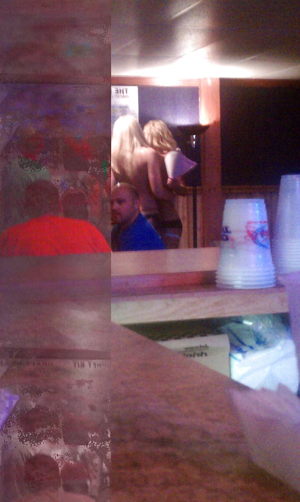 8P Stripers upstairs for a football draft party