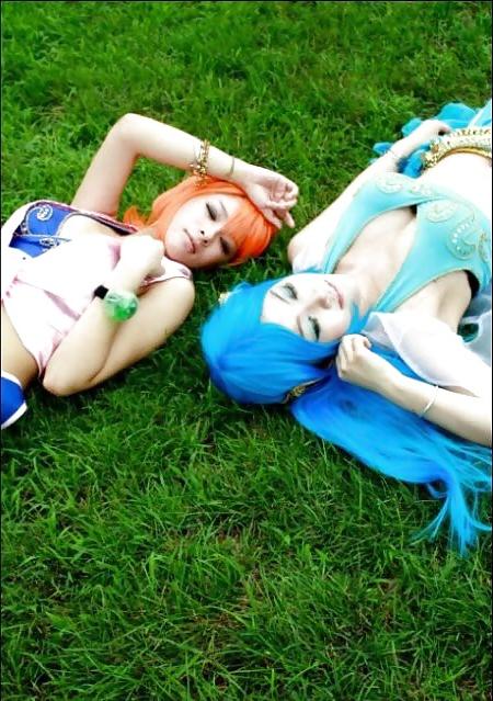 17P Vivi and Nami- cosplay