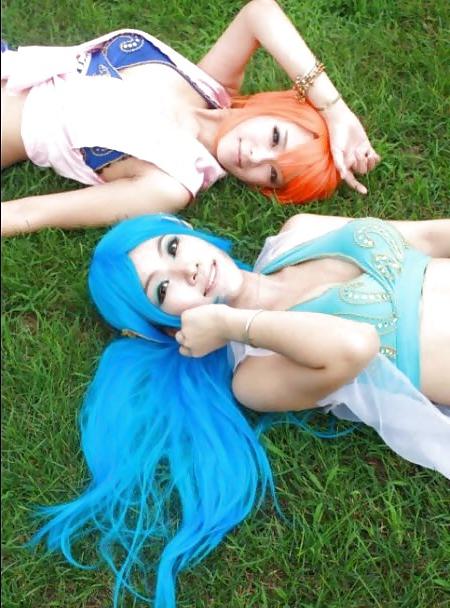 17P Vivi and Nami- cosplay