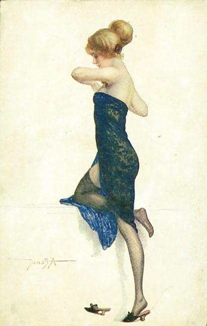 25P Old French postcards 4