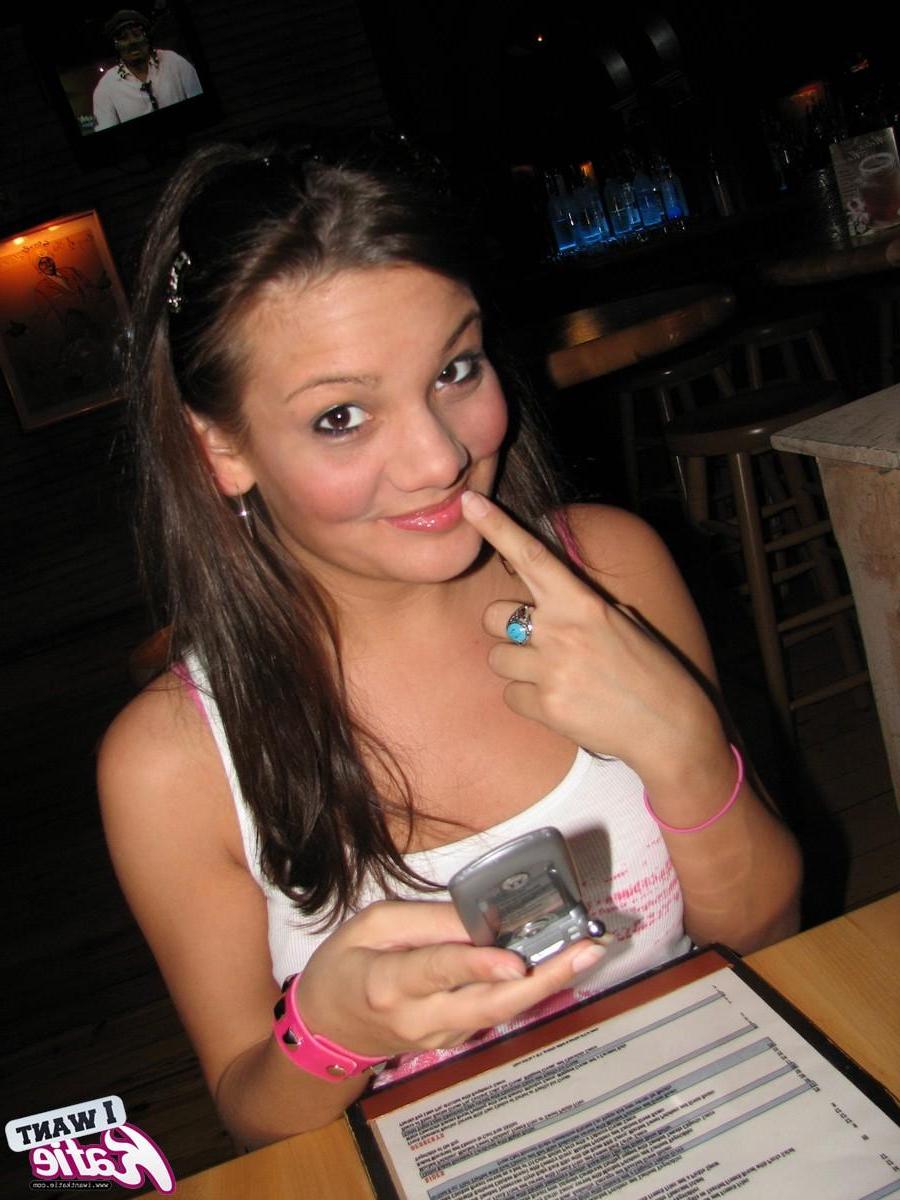 12P Sexy and very horny Katie exposes her big tits for candid pictures during her trip to Las Vegas