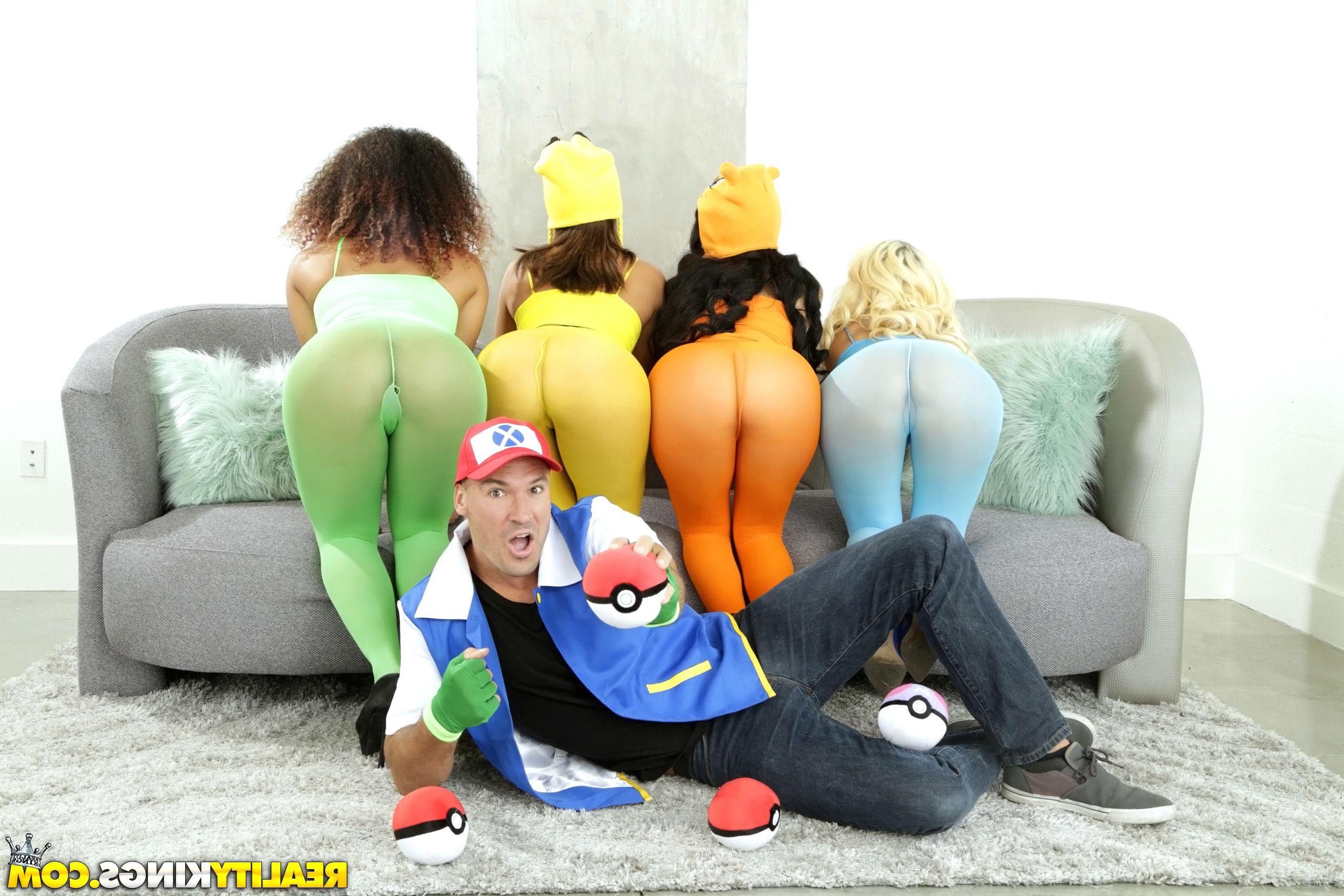 20P Kelsi Monroe dresses up as Pikachu and puts out