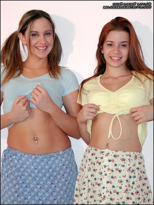 20P Pictures of Little Troublemaker and Kinzie Kenner getting it on