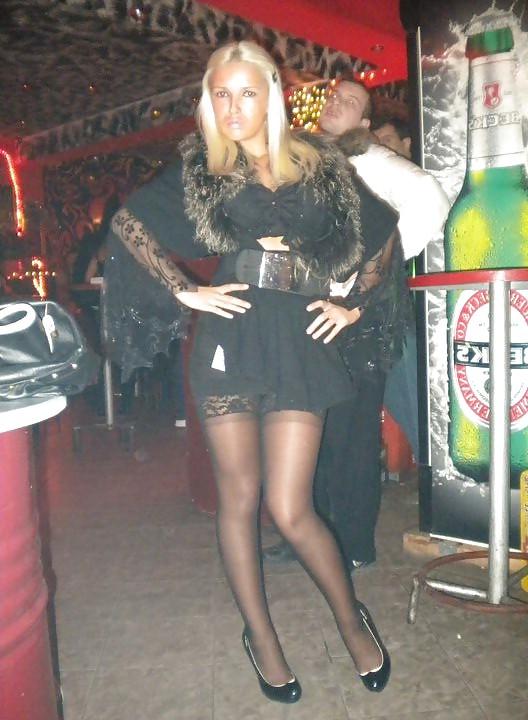 10P Nylon Diskotussis in NUTTIGEN Outfits die mich steif machen