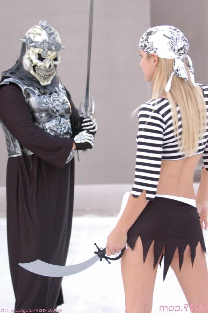 13P Pics of Lia 19 having a sexy sword fight