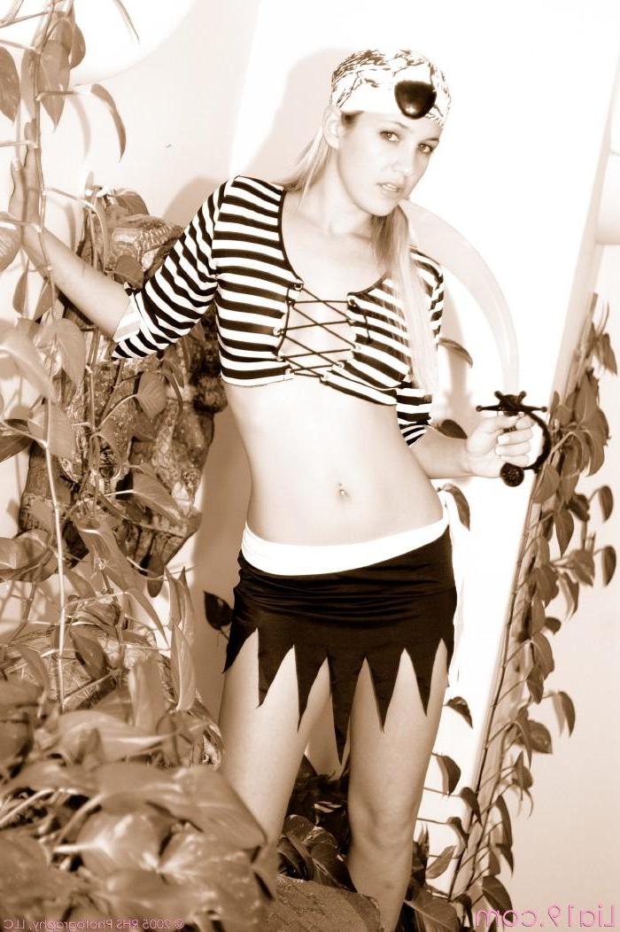 13P Pics of Lia 19 having a sexy sword fight
