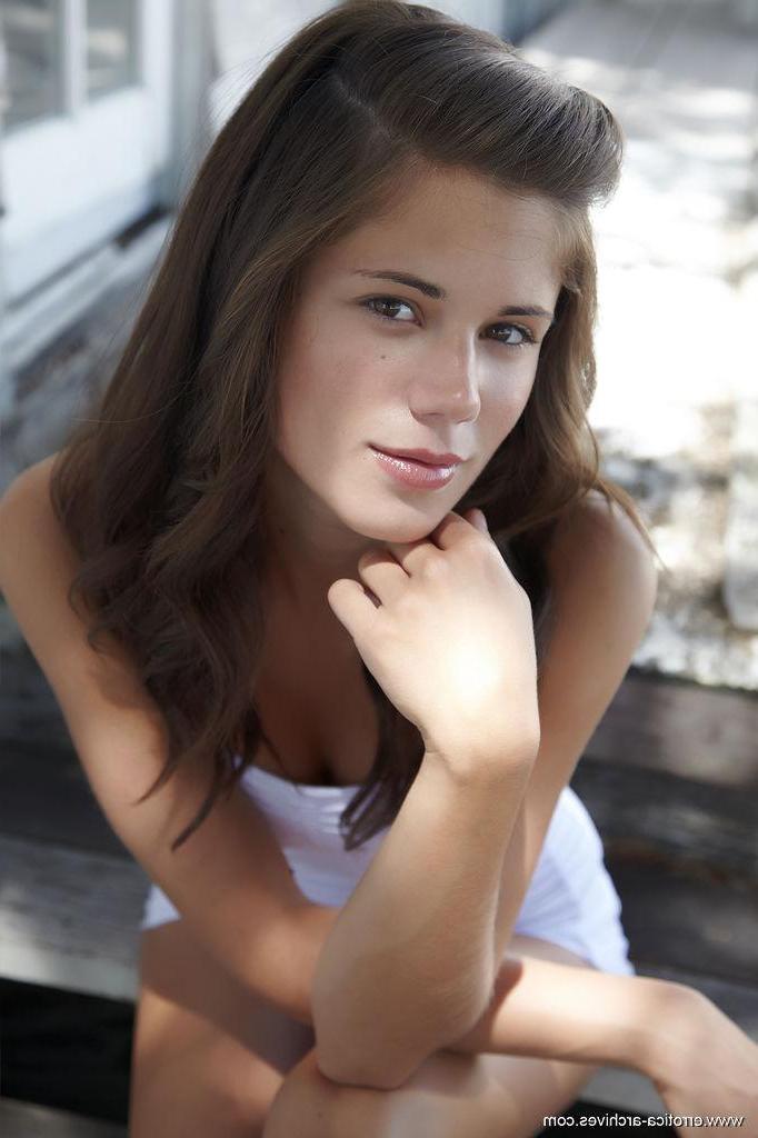 16P Brunette babe Little Caprice gives you her tight pussy in "Innocent"