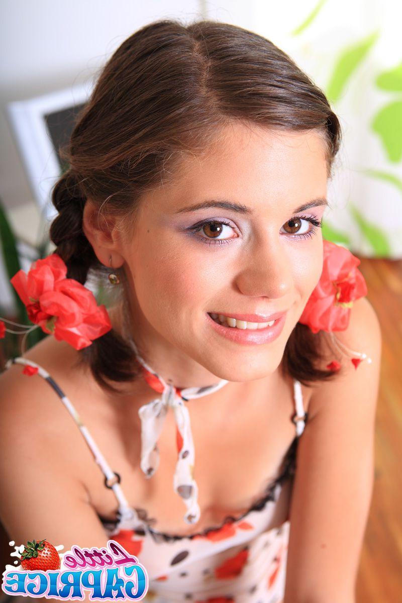 12P Pictures of teen Little Caprice showing off how fuckable she is