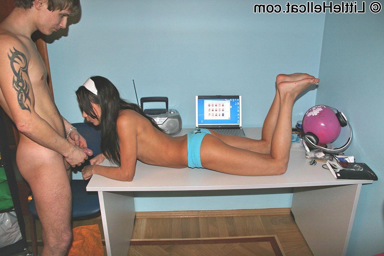 20P Pictures of teen Little Hellcat enjoying some hot sex