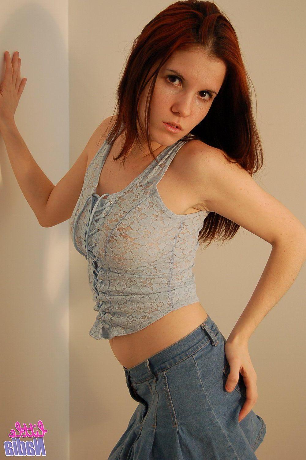 12P Pictures of Little Nadia exposing her hot body