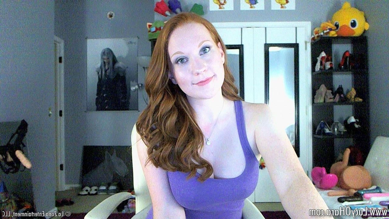 15P Lucy Ohara lets you pick the dildo that she with fucks herself with