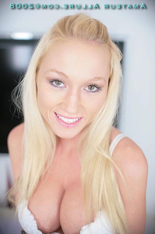 16P Busty blonde teen posing sucks cock for cum