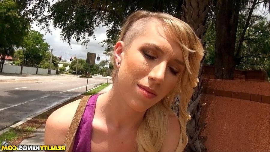 20P Blonde girl Maia Davis gets picked up on the street for some hot sex