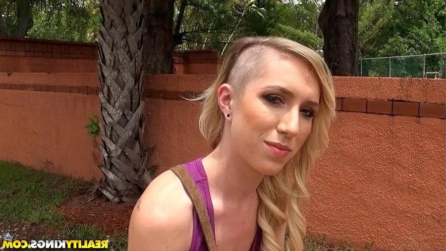 20P Blonde girl Maia Davis gets picked up on the street for some hot sex