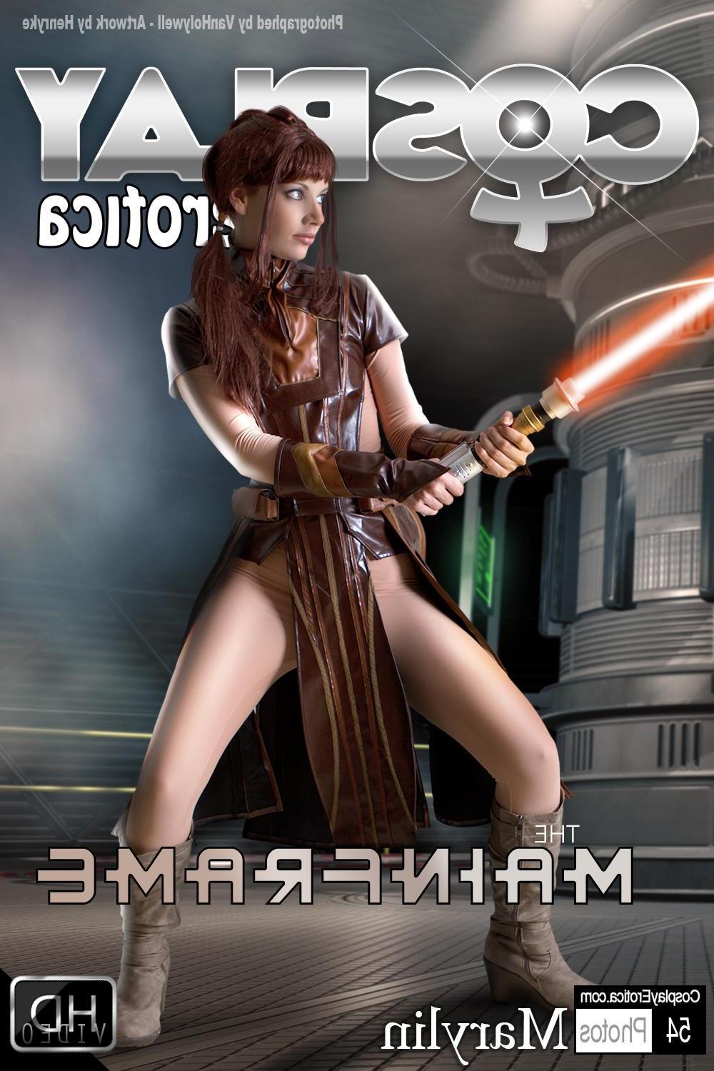 12P Super hot cosplayer Marylin will put an end to the Sith once and for all