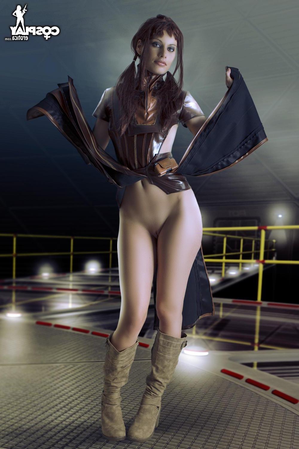 12P Super hot cosplayer Marylin will put an end to the Sith once and for all