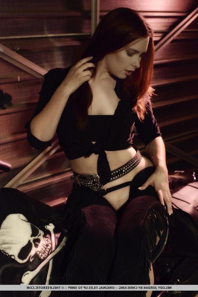 16P Pictures of Melody Jordan fingering both of her tight holes