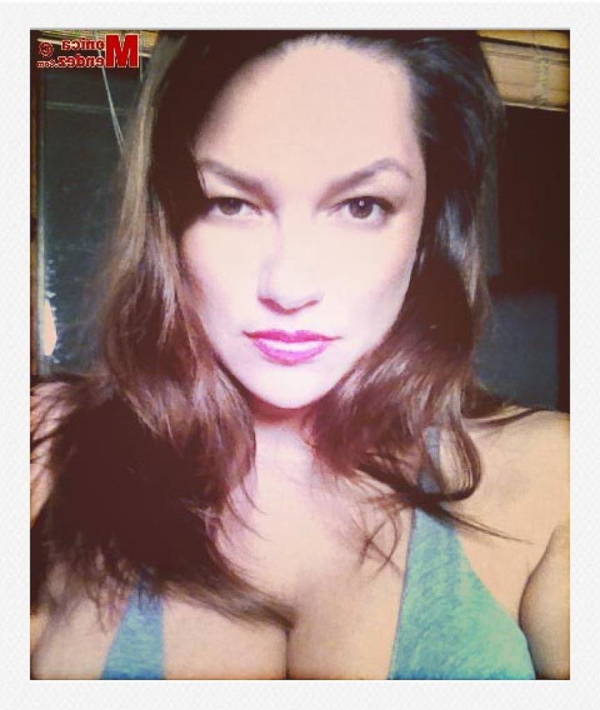15P Busty hottie Monica Mendez takes selfies of her enormous jugs