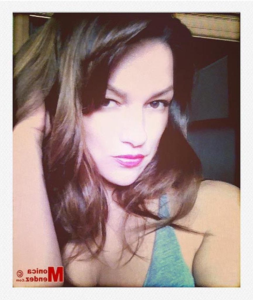 15P Busty hottie Monica Mendez takes selfies of her enormous jugs