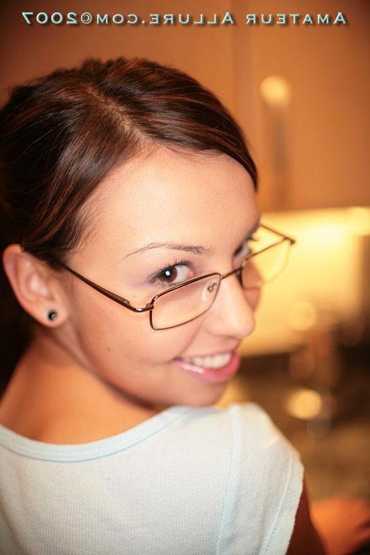 16P Sexy little teen Talia jams a cock in her mouth