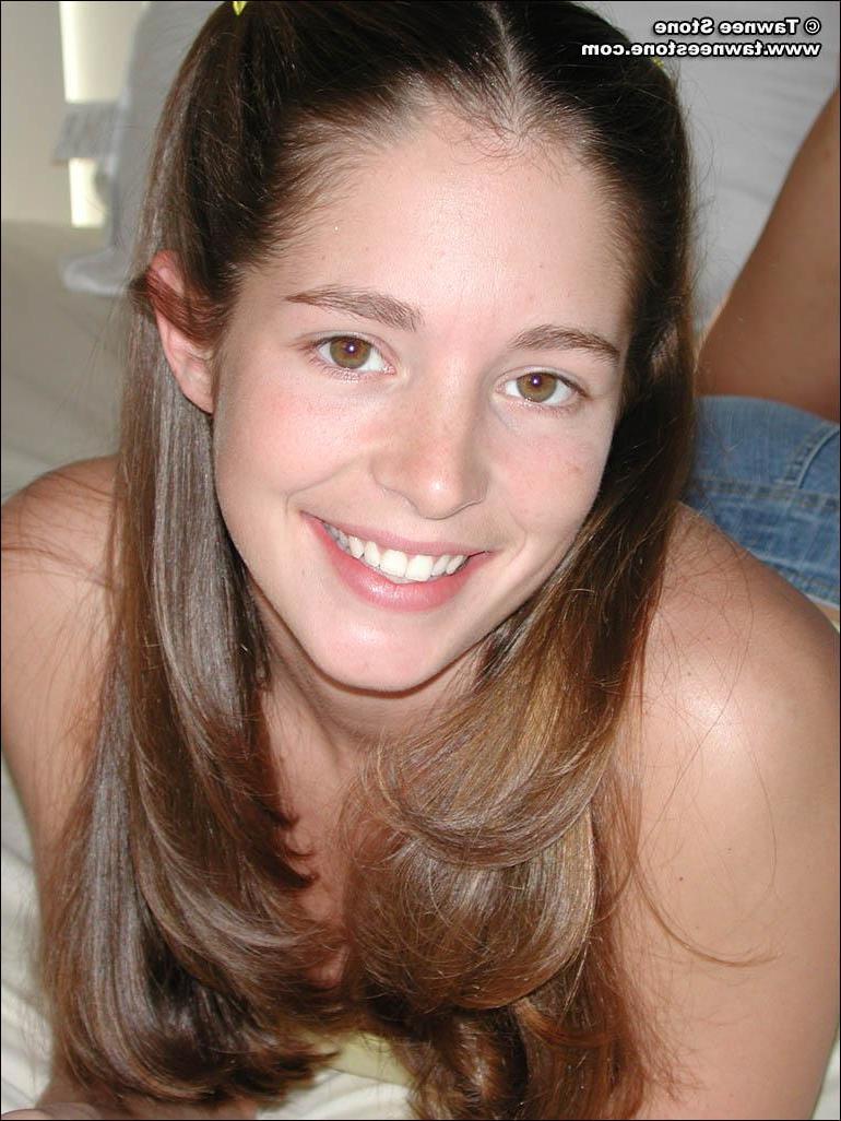15P Tawnee strips off her shorts and panties