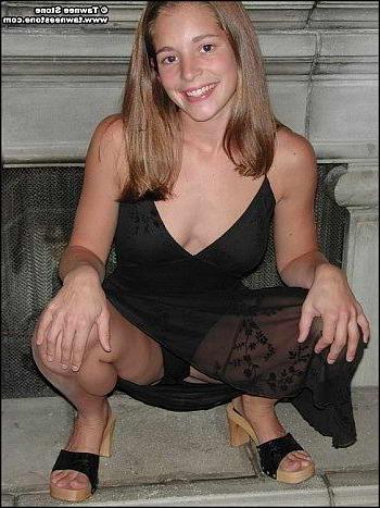 18P Tawnee in sexy dress taking it off