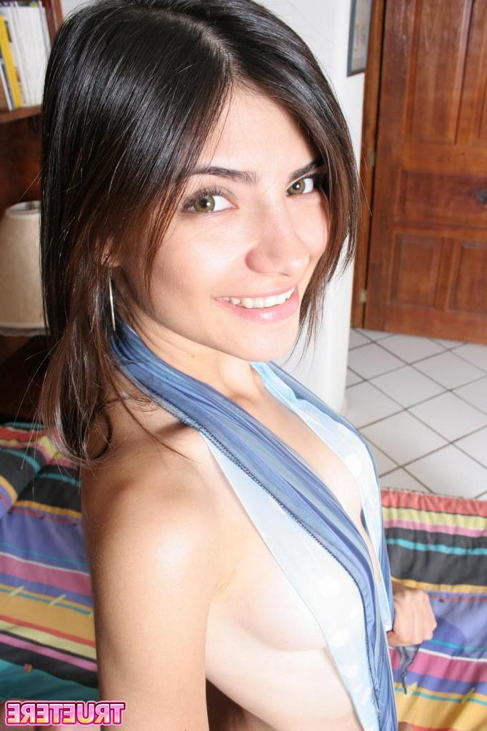 15P True Tere does a little tease in bed