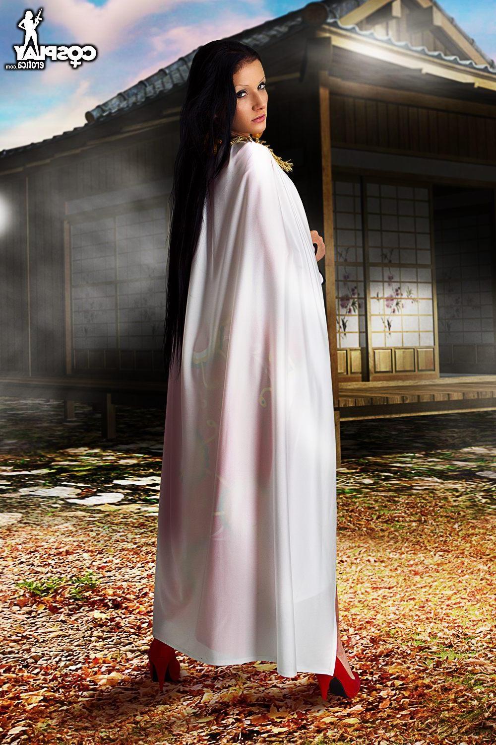 12P Beautiful cosplayer Zorah shows you what's under her long red skirt