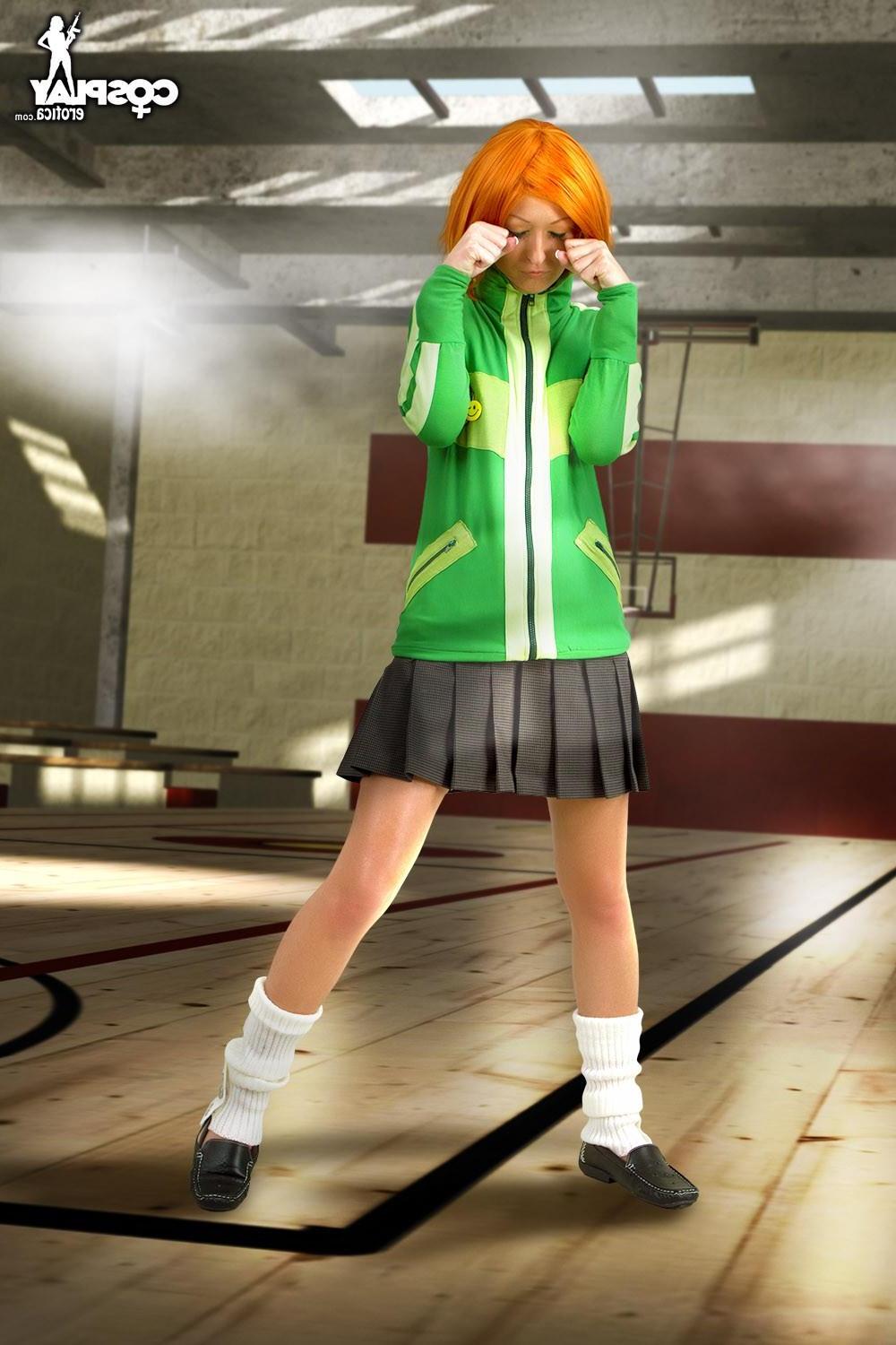 12P Sexy cosplayer Corina gets her Persona 4 cosplay on