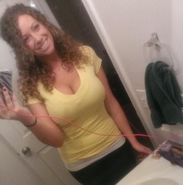 14P Heavy-chested amateur honey shows off her fine breasts