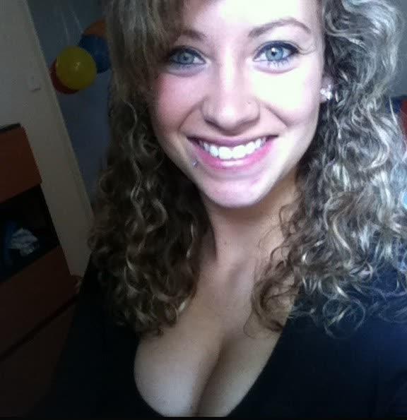 14P Heavy-chested amateur honey shows off her fine breasts