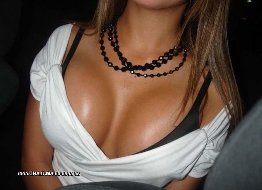 15P Photo compilation of an amateur party babe displaying her huge tits