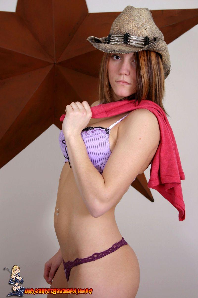 20P Pictures of teen cutie Dawn showing her sexy lingerie