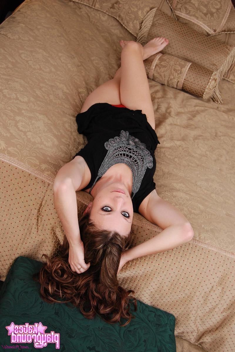12P Kates sexy cute girlfriend Devon teases with her perfect body in her little black dress