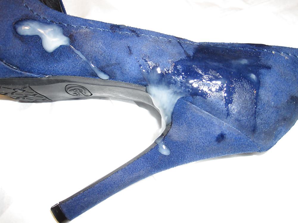 5P Blue Candies High Heels Fucked & Cummed