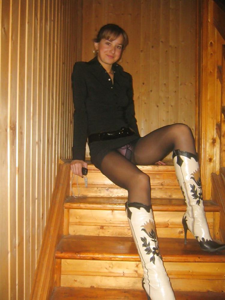 25P RUSSIAN STOCKINGS AND PANTYHOSE I