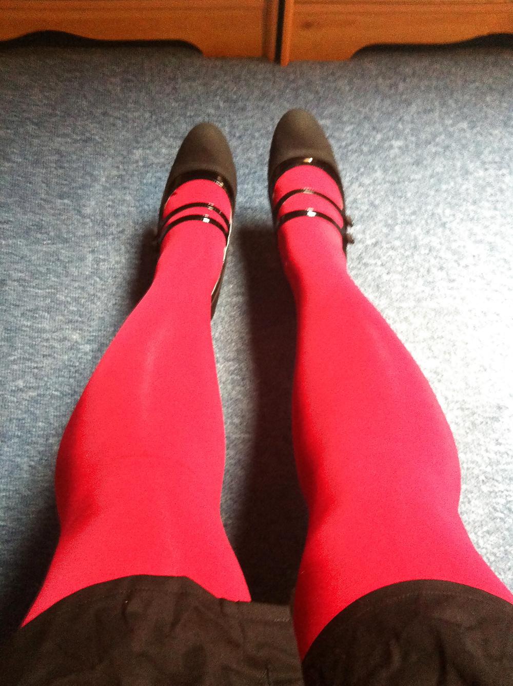 6P Me in tights pantyhose cross dressing