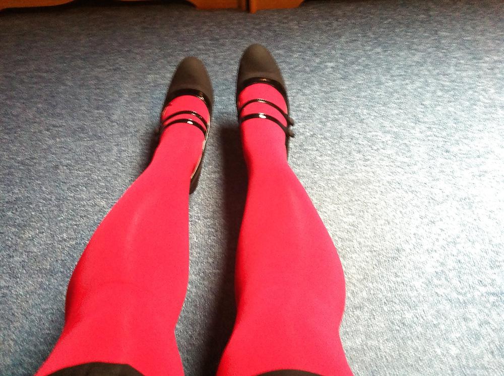 6P Me in tights pantyhose cross dressing