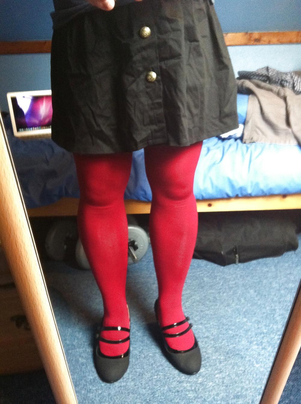 6P Me in tights pantyhose cross dressing