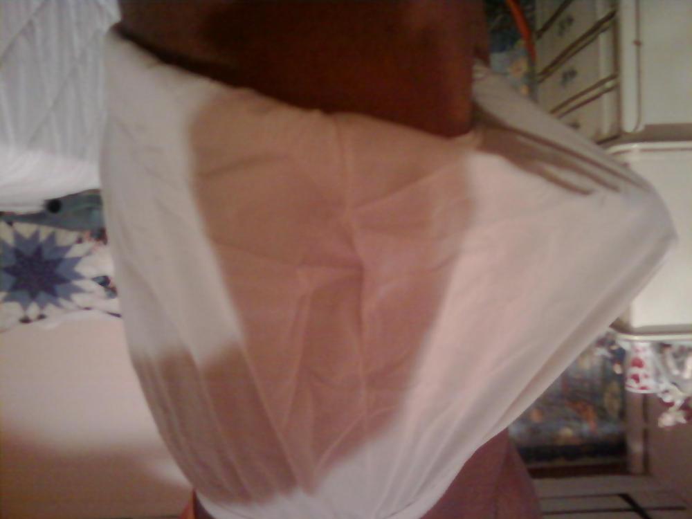10P Cotton yellow panties + my moms nylon panties