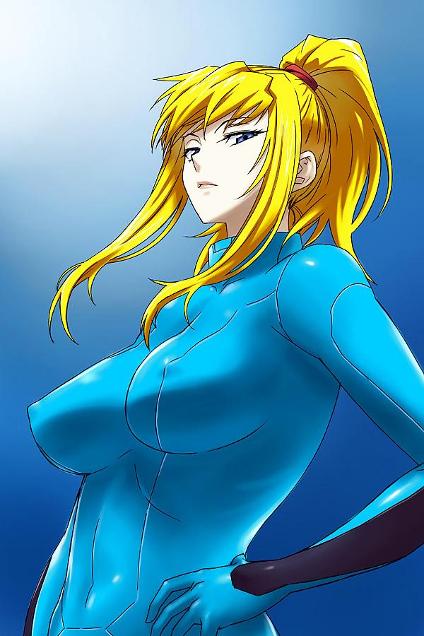 25P Samus Aran Metroid Hentai