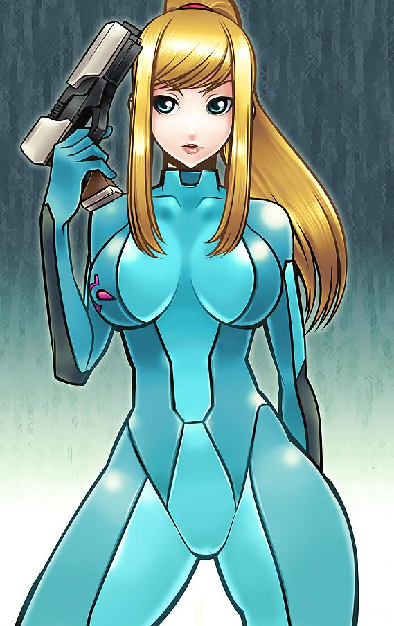 25P Samus Aran Metroid Hentai