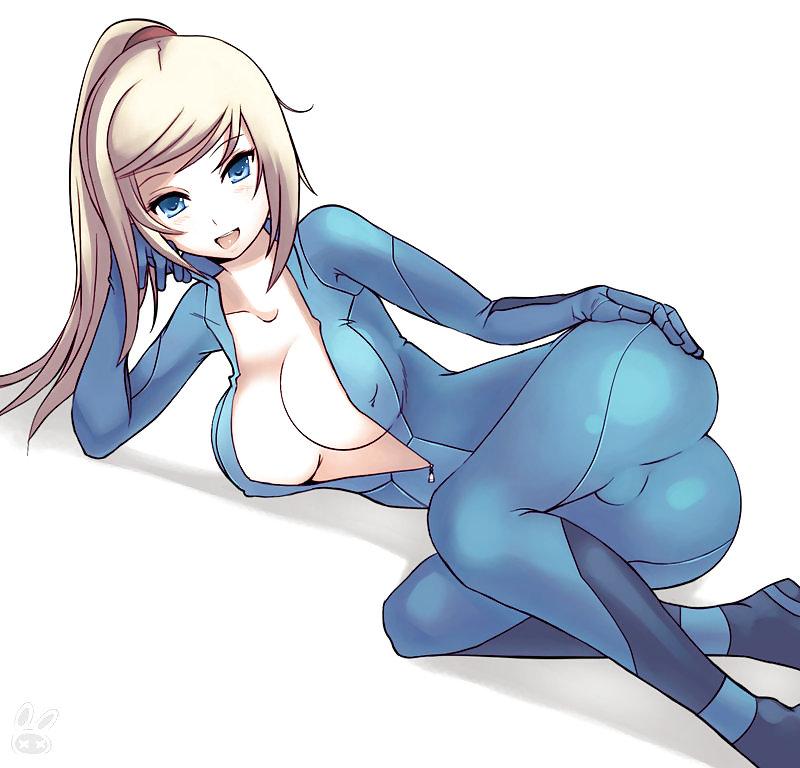 25P Samus Aran Metroid Hentai